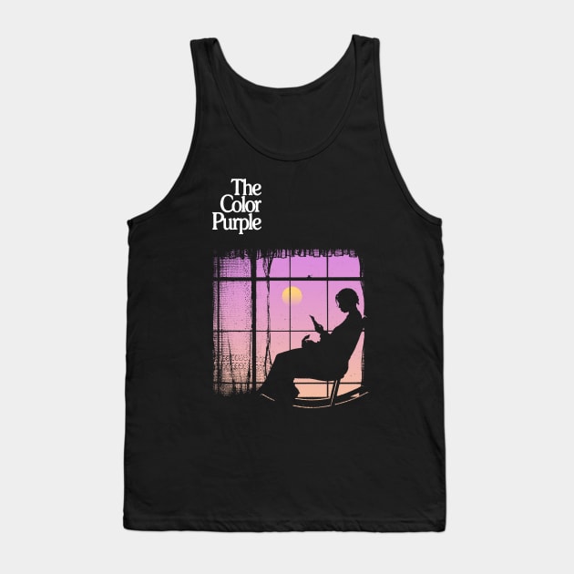 The Color Purple Aesthetic Vibe Tank Top by Suksesno Aku Gusti